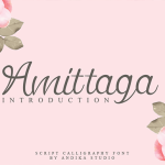 Amittaga Font Poster 1