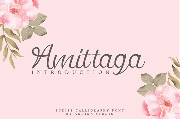 Amittaga Font Poster 1