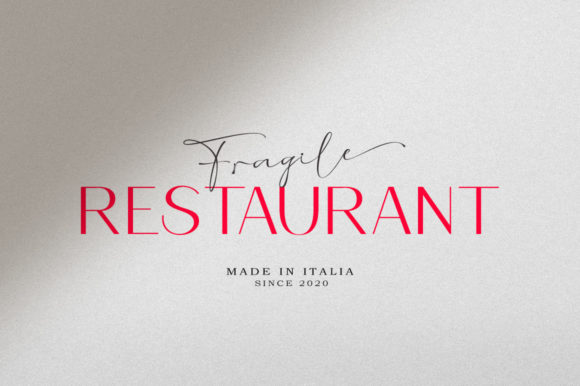 Amolina Boutique Font Poster 7