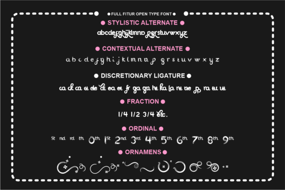 Amoodjy Font Poster 7