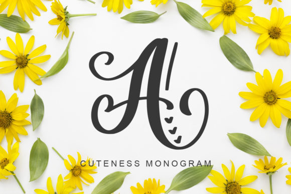 Amorah Monogram Font