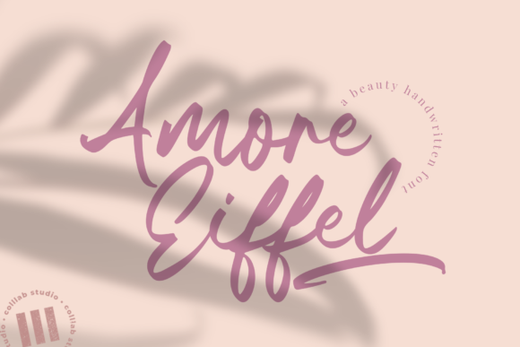 Amore Eiffel Font