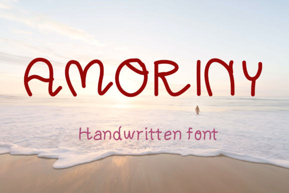 Amoriny Font Poster 1