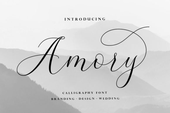 Amory Font Poster 1