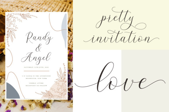 Amory Font Poster 3
