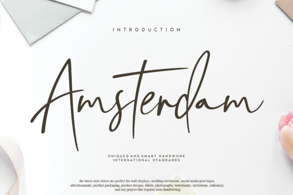 Amsterdam Font Poster 1