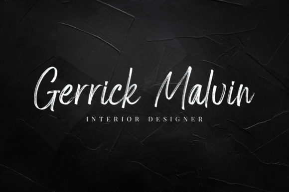 Amsterdam Signature Font Poster 5