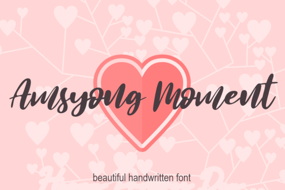 Amsyong Moment Font Poster 1