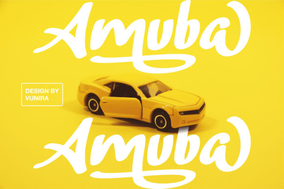 Amuba Font Poster 1