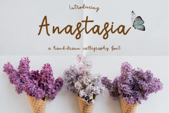 Anastasia Font Poster 1