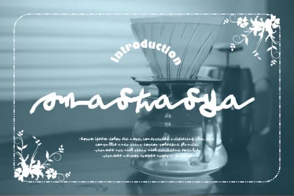 Anastasya Font Anastasya Font Poster 1