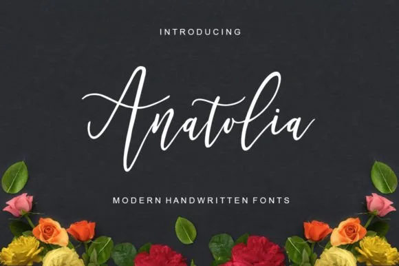 Anatolia Font Anatolia Font Poster 1