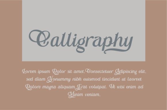 Ancestry Font Poster 4