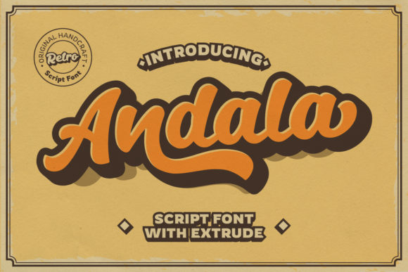 Andala Font Poster 1