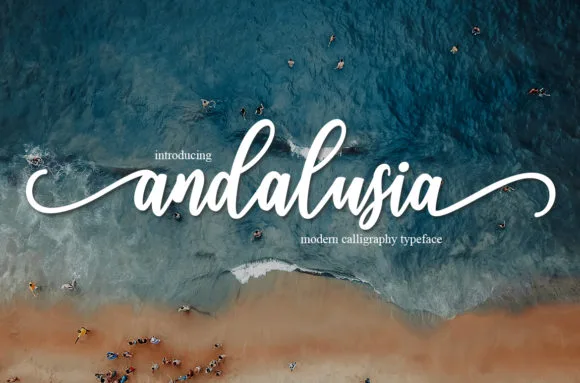 Andalusia Font Andalusia Font Poster 1