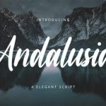 Andalusia Font Poster 1