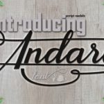 Andara Font Poster 1