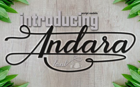 Andara Font Poster 1