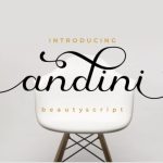 Andini Font Poster 1