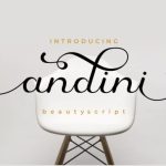 Andini Font Poster 1