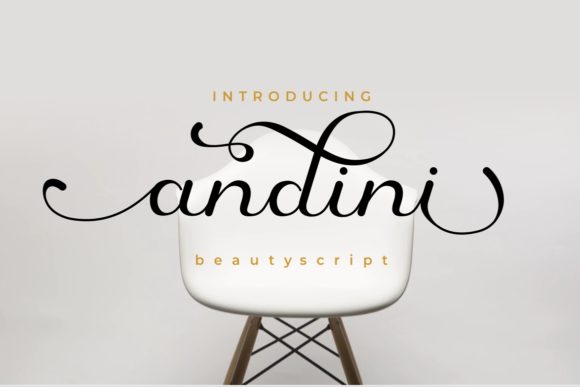 Andini Font Poster 1