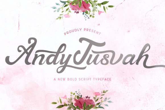 Andy Tusvah Font