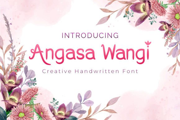 Angasa Wangi Font Poster 1