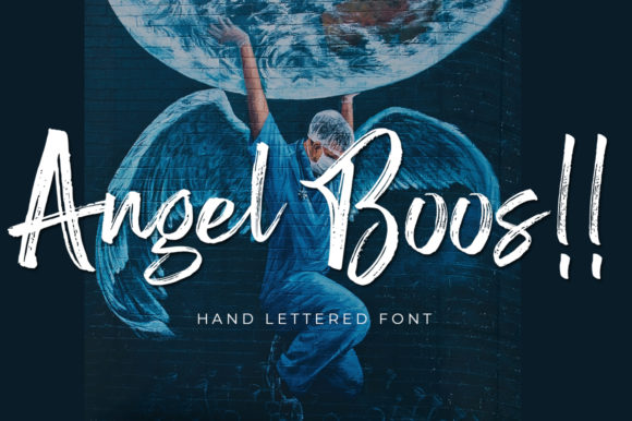 Angel Boos Font Poster 1