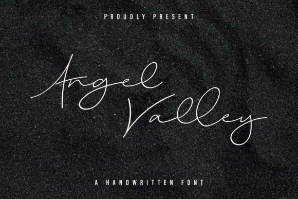 Angel Valley Font Poster 1