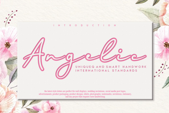 Angelic Font