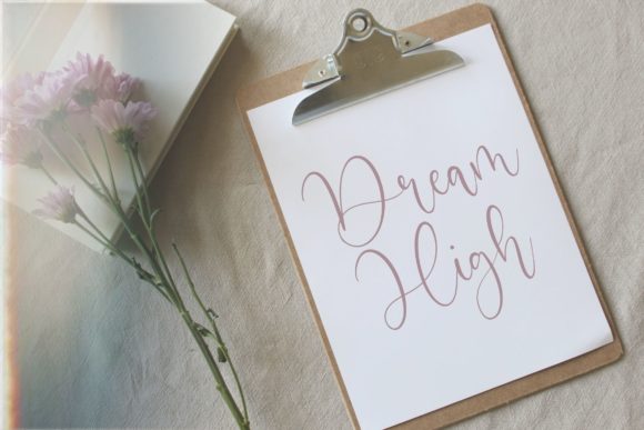 Angelic Matilda Font Poster 6