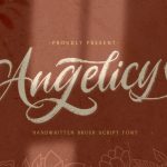 Angelicy Font Poster 1