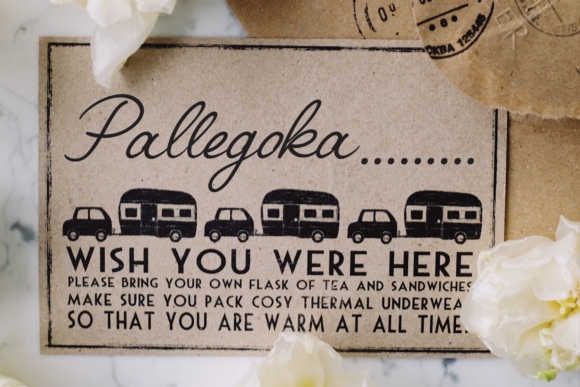 Angelina Font Poster 2