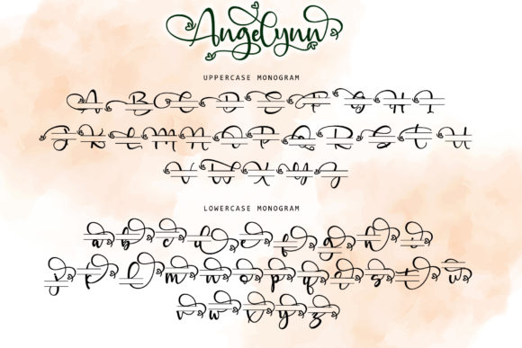 Angelinn Font Poster 10