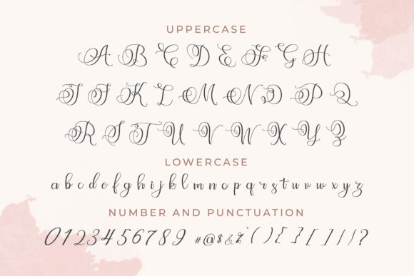 Angeliny Font Poster 15