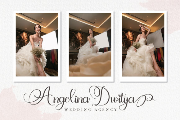 Angeliny Font Poster 9