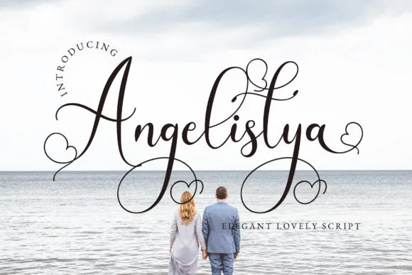 Angelistya Font Angelistya Font Poster 1
