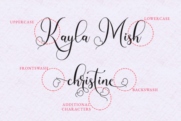 Angelistya Font Poster 2