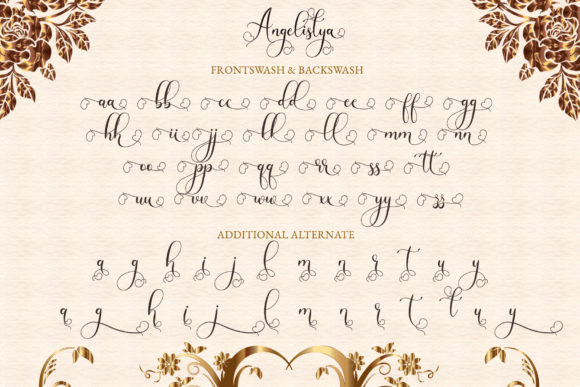Angelistya Font Poster 11