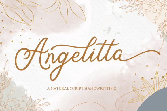 Angelitta Font Poster 1