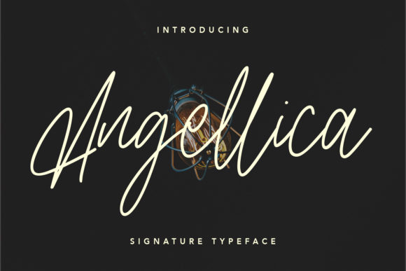 Angellica Font Poster 1