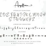 Angellonia Font Poster 9