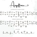 Angellonia Font Poster 10