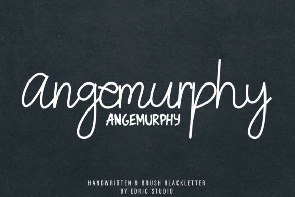 Angemurphy Font Poster 1