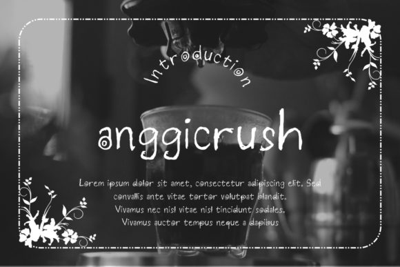 Anggicrush Font