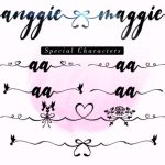 Anggie & Maggie Font Poster 10