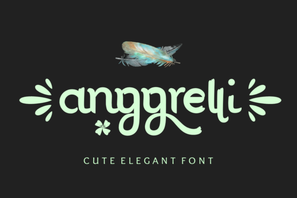 Anggrelli Font Poster 1