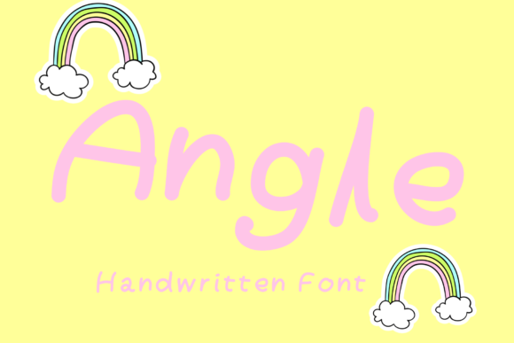 Angle Font Poster 1
