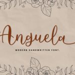 Anguela Font Poster 1