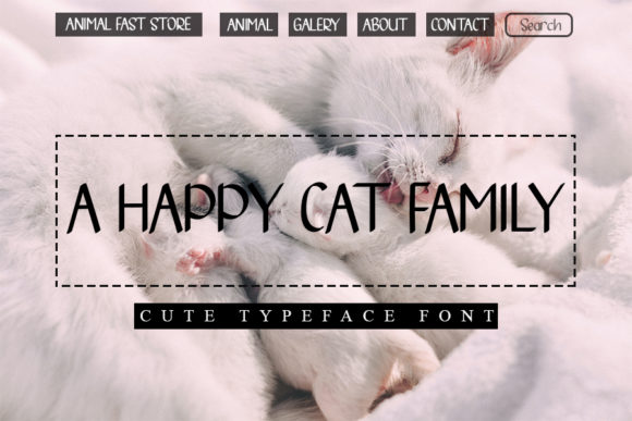 Animal House Font Poster 3